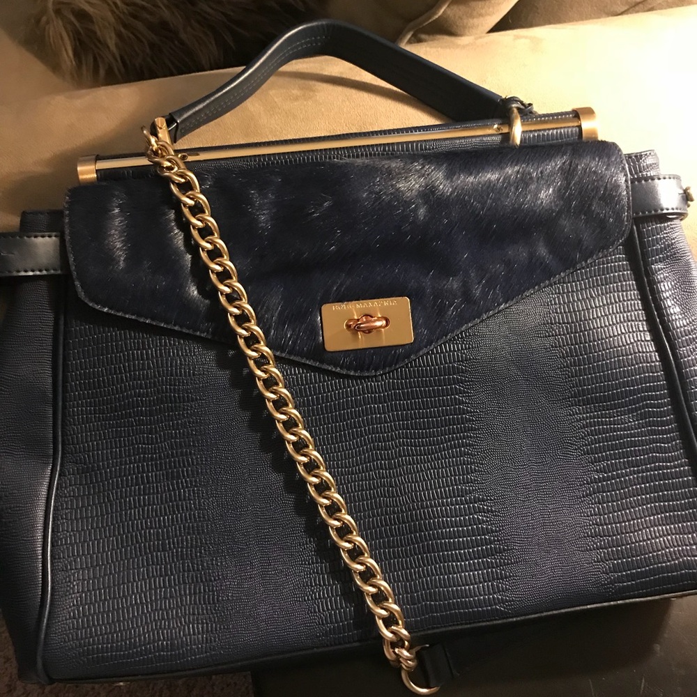 BCBG navy blue purse
